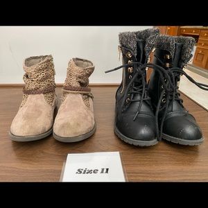 Toddler boots size 11